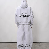 ESSENTIALS BAGGY PANTS - HEATHER GRAY