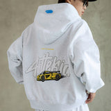 RACE TO THE STARS ZIP UP - HEATHER GRAY