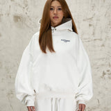 STATEMENT HOODIE - WHITE