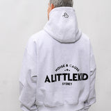STATEMENT HOODIE - HEATHER GRAY