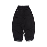 SMART HOOK WIDE LEG KHAKI PANTS [KC GIFT] - BLACK