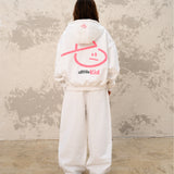 THE BOY ZIP UP - WHITE