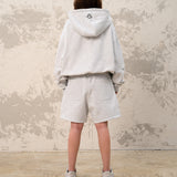 ESSENTIALS SHORTS - HEATHER GRAY