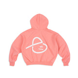 RECLAIM JOY BOXY HOODIE - PINK