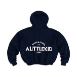 STATEMENT HOODIE - NAVY