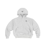 ESSENTIALS HOODIE - HEATHER GRAY
