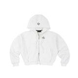 ESSENTIALS ZIP UP - WHITE