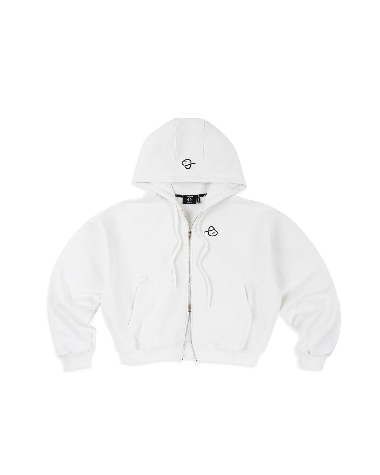 ESSENTIALS ZIP UP - HEATHER GRAY