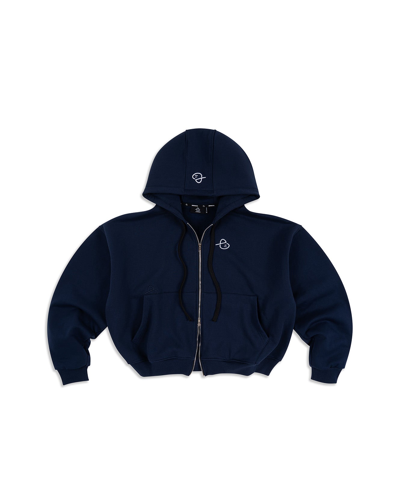ESSENTIALS ZIP UP - NAVY