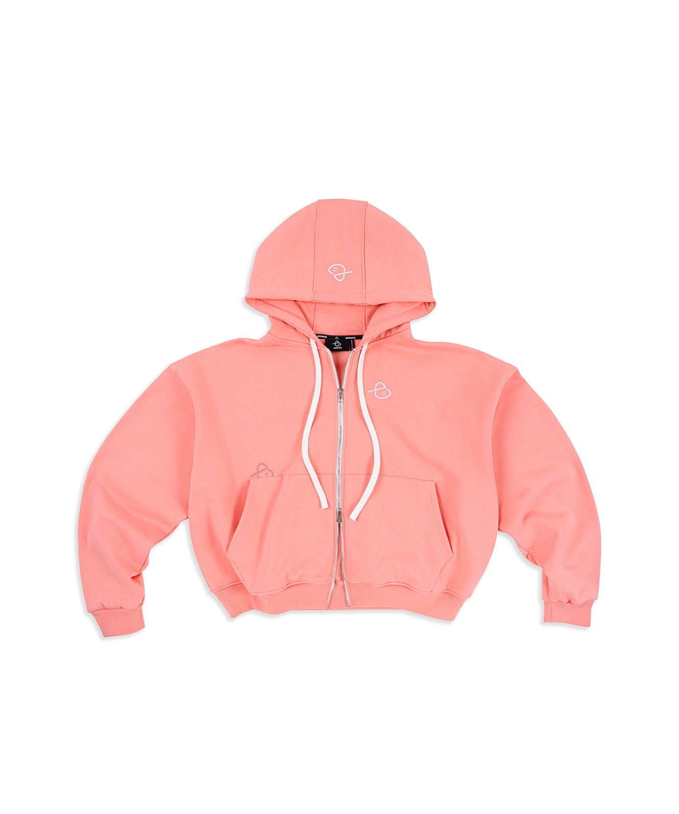 ESSENTIALS ZIP UP - WHITE