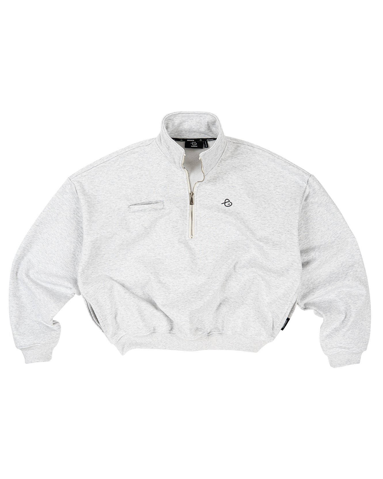 CASUAL QUATER ZIP - NAVY