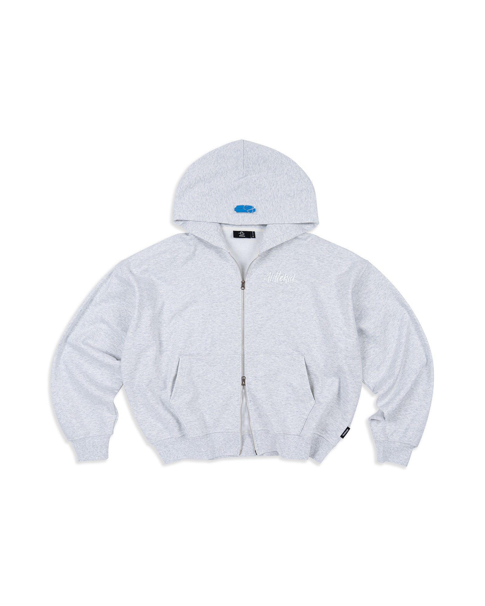 RACE TO THE STARS ZIP UP - HEATHER GRAY