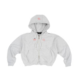 THE BOY ZIP UP - HEATHER GRAY