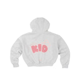 KIDDO ZIP UP - HEATHER GRAY