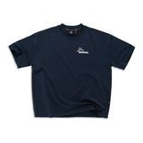 ESSENTIAL ICON BOXY TEE - NAVY