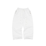 ESSENTIALS STRAIGHT PANTS - WHITE