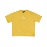 EMBLEM BOXY TEE - YELLOW