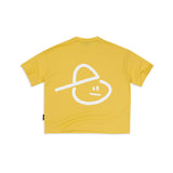 EMBLEM BOXY TEE - YELLOW