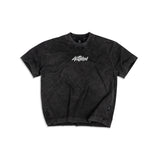 CHILDHOOD BLISS BOXY TEE  - VINTAGE BLACK