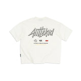 CHILDHOOD JOURNEY BOXY TEE - WHITE CREAM