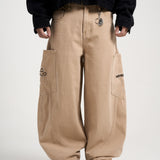 BARREL CARGO KHAKI PANTS [KC GIFT] - SANDSTONE
