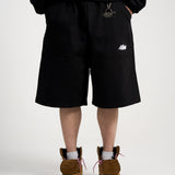 COZY BERMUDA SHORTS [KC GIFT] - BLACK