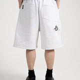 COZY BERMUDA SHORTS [KC GIFT] - HEATHER GRAY