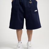 COZY BERMUDA SHORTS [KC GIFT] - NAVY