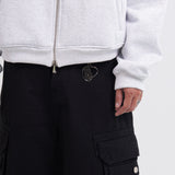 DUAL LAYER CARGO SHORTS [KC GIFT] - BLACK