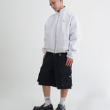 DUAL LAYER CARGO SHORTS [KC GIFT] - BLACK