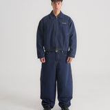 THE B4SE / DENIM JACKET - DARK BLUE