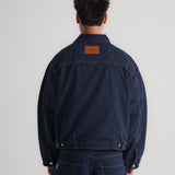 THE B4SE / DENIM JACKET - DARK BLUE