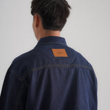 THE B4SE / DENIM JACKET - DARK BLUE