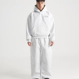 THE B4SE / BOXY HOODIE - WHITE