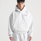 THE B4SE / BOXY HOODIE - WHITE