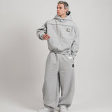 BENCHWARMER HOODIE - HEATHER CHARCOAL