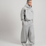 BENCHWARMER HOODIE - HEATHER CHARCOAL