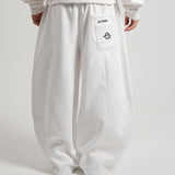 DOUBLE POCKET PANTS - WHITE