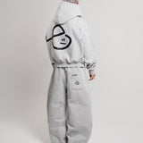 RECLAIM JOY BOXY HOODIE - HEATHER CHARCOAL
