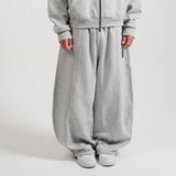 DOUBLE POCKET PANTS - HEATHER CHARCOAL