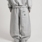 DOUBLE POCKET PANTS - HEATHER CHARCOAL
