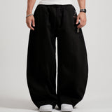 DOUBLE POCKET PANTS - BLACK