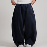 DOUBLE POCKET PANTS - NAVY