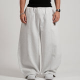 DOUBLE POCKET PANTS - HEATHER GRAY