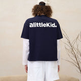 ESSENTIAL ICON BOXY TEE - NAVY