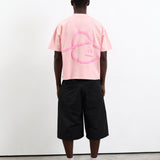 EMBLEM BOXY TEE - PINK