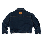 THE B4SE / DENIM JACKET - DARK BLUE