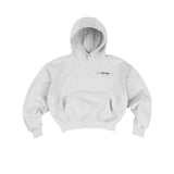 THE B4SE / BOXY HOODIE - HEATHER GRAY