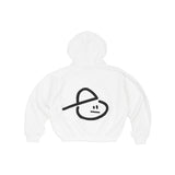RECLAIM JOY BOXY HOODIE - WHITE