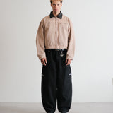 BARREL CARGO KHAKI PANTS [KC GIFT] - BLACK